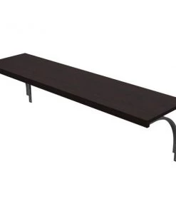 Closetmaid 241837 4 ft. x 12 in. Premium Solid Wood Shelf Kit; Espresso