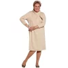 Ovidis 216334001193 Meli Fashionable Dress Adaptive Clothing Beige - Large