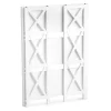 Casual Home 301-31 Montego 3-Shelf Folding Bookcase - White