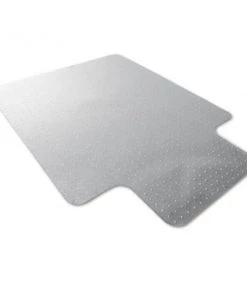 Floortex 118923LR ClearTex Ultimat Polycarbonate Chair Mat for Carpet; 47 x 35; With Lip; Clear
