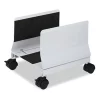 Innovera Inc Innovera 54000 Metal Mobile CPU Stand; 10.25w x 10.63d x 9.75h; Light Gray