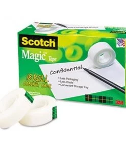 3M 810K18CP Magic Office Tape 18 Roll Cabinet Pack Bulk Pack