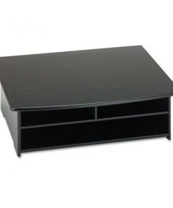 Classroom Creations Wood Tones Printer Stand 21w x 18d Black