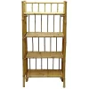 Bamboo54 5403 4 Tier Bamboo Shelf - Natural Bamboo