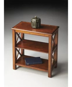 Butler Specialty Company 4105101 Bookcase - Olive Ash Burl