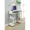 Convenience Concepts 131436W No Tools Student Desk - White