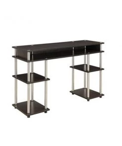 Designs2Go Classic Glass No Tools Student Desk - 47.25 x 30 x 15.75 in.