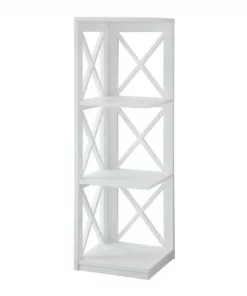 Convenience Concepts Oxford 3 Tier Corner Bookcase - 203070W