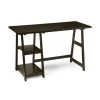 Highboy Trestle Desk - Espresso
