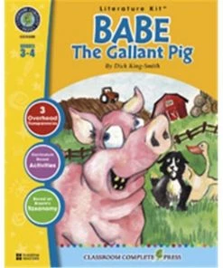 Classroom Complete Press CC2300 Babe: The Gallant Pig - Literature Kit
