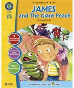 Classroom Complete Press CC2303 James and the Giant Peach - Literature Kit