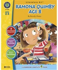 Classroom Complete Press CC2304 Ramona Quimby- Age 8 - Literature Kit