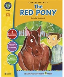 Classroom Complete Press CC2702 The Red Pony - Literature Kit