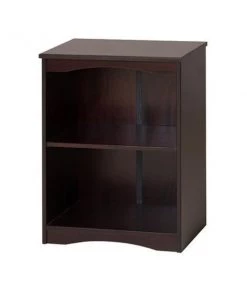 Camaflexi 41102 Essentials Wooden Bookcase 48 in. High - Cappuccino Finish