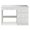 Camaflexi 41123 Essentials Writing Desk with Four Drawers; White