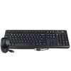 Logitech Inc Logitech 920-002565 Desktop USB Keyboard and Optical Mouse Kit in Black