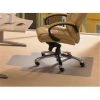 Floortex Cleartex 119230LV Advantagemat Pvc Rectangular Lipped Chair Mat For Medium Pile Carpets 0.75 In.; Clear 36 X 48 In.