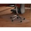 Floortex Cleartex 1220019ER Ultimat Polycarbonate Rectangular Chair Mat For Hard Floors And Carpet Tiles 48 X 79 In.