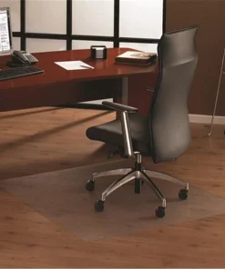 Floortex Cleartex 1212119ER Ultimat Polycarbonate Square Chair Mat For Hard Floors And Carpet Tiles 48 X 48 In.