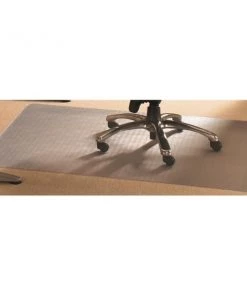 Floortex 1230025EV Cleartex Advantagemat PVC Rectangular Chair Mat - 48 x 118 in.
