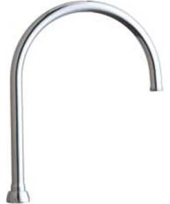 Chicago Faucets Chicago Faucet Company 160224 Swing Gooseneck Spout 8 In. Lf