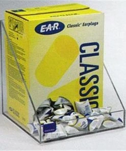 Rack’Em Racks RackEm Racks 5130 200-Pair Foam Ear Plug Tray - Clear Plastic