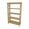 International Concepts SH-4830X X Sided 4 Shelf Unit
