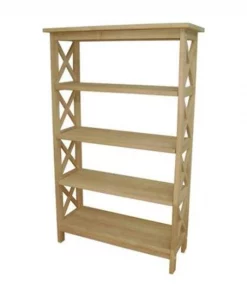 International Concepts SH-4830X X Sided 4 Shelf Unit