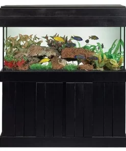 Perfecto Manufacturing Inc Perfecto Manufacturing MD67483 48 x 13 Pine Majesty Stand - Black