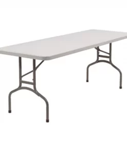 National Public Seating BT-3072 Rectangular Blow Mold Folding Table