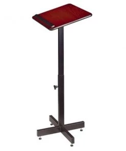 Oklahoma Sound Corporation Oklahoma Sound 70-MY Adjustable Height Speaker Stand- Minor Assembly Required-Mahogany