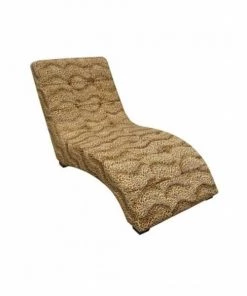 ORE International HB4252L Modern Leopard Print Chaise