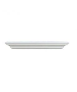 Pearl Mantels Corp Pearl Mantels 618-48 Crestwood 48 inch Wall Shelf Medium Density Fiberboard White Paint