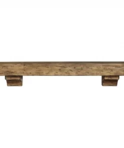Pearl Mantels Corporation 412-60-10 The Shenandoah 60 in. Shelf or Mantel Shelf Dune Rustic Distressed Finish