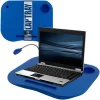Trademark Poker Laptop BuddyT Mobile Work Station - Blue - includes Light