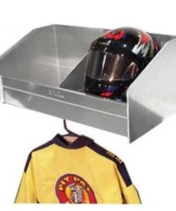 Pit Pal 331 28-1/2"W x 12"H x 15"D 2 Bay Helmet Shelf