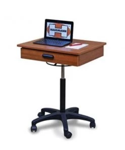 Hausmann Industries Inc Hausmann 9210 Mobile Computer Workstation Folkstone; Gray