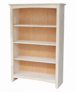Gsi Homestyles Shaker bookcase - 48"H Ready to finish