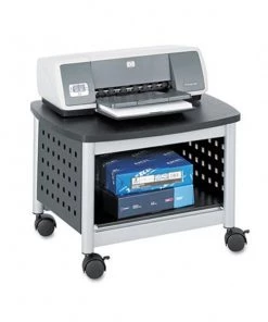 Safco Products Safco 1855BL Scoot Underdesk Printer Stand in Black