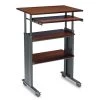Safco Products Safco 1929CY MUV Adjustable Height Stand-Up Workstation in Cherry