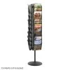 Safco Products Safco 5577BL Black Onyx Rotating Mesh Magazine Stand