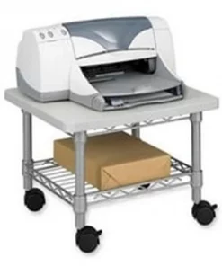 Betterbeds Under Desk Printer - Fax Stand - Gray