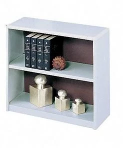 Safco Products Safco 7170GR Value Mate Steel Bookcase - 2-Shelf - Gray