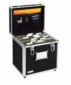 Ideastream Consumer Products Ideastream Products IDEVZ01165 Locking File Box- Letter- 13-.75in.x10-.50in.x13-.50in.- Black