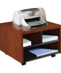 The Hon Company HON Company HON105679NN Printer-Fax Stand- Mobile- 20in.x19-.88in.x14-.13in.- Mahogany