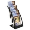 Deflecto Llc Deflect-O DEF693604 Leaflet Holder; 3-Tier; 6.94 in. x 6.75 in. x 13.31 in.; Black
