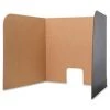 Flipside Products Inc Flipside Products FLP61861 Computer Lab Privacy Screen; Black & Brown - 24 Per Pack - 23 x 70 in.