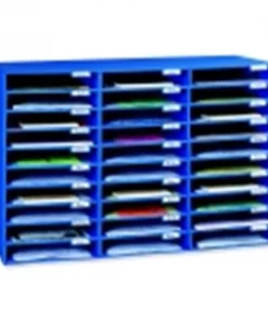 Classroom Keepers Sturdy Corrugated Cardboard 30 Slot Mailbox