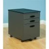 Studio Designs 51101 File Cabinet Pewter - Black