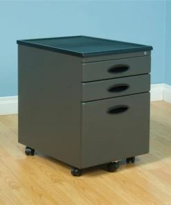 Studio Designs 51101 File Cabinet Pewter - Black